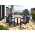 Set 9-Piece Wicker Outdoor Patio Dining Set